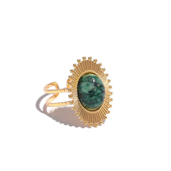 Anello Chic con Pietra Naturale