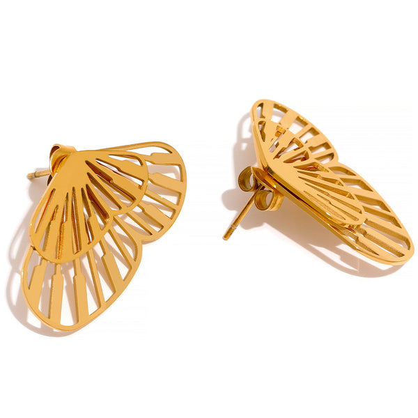 🦋Orecchini Farfalla in Oro Chic