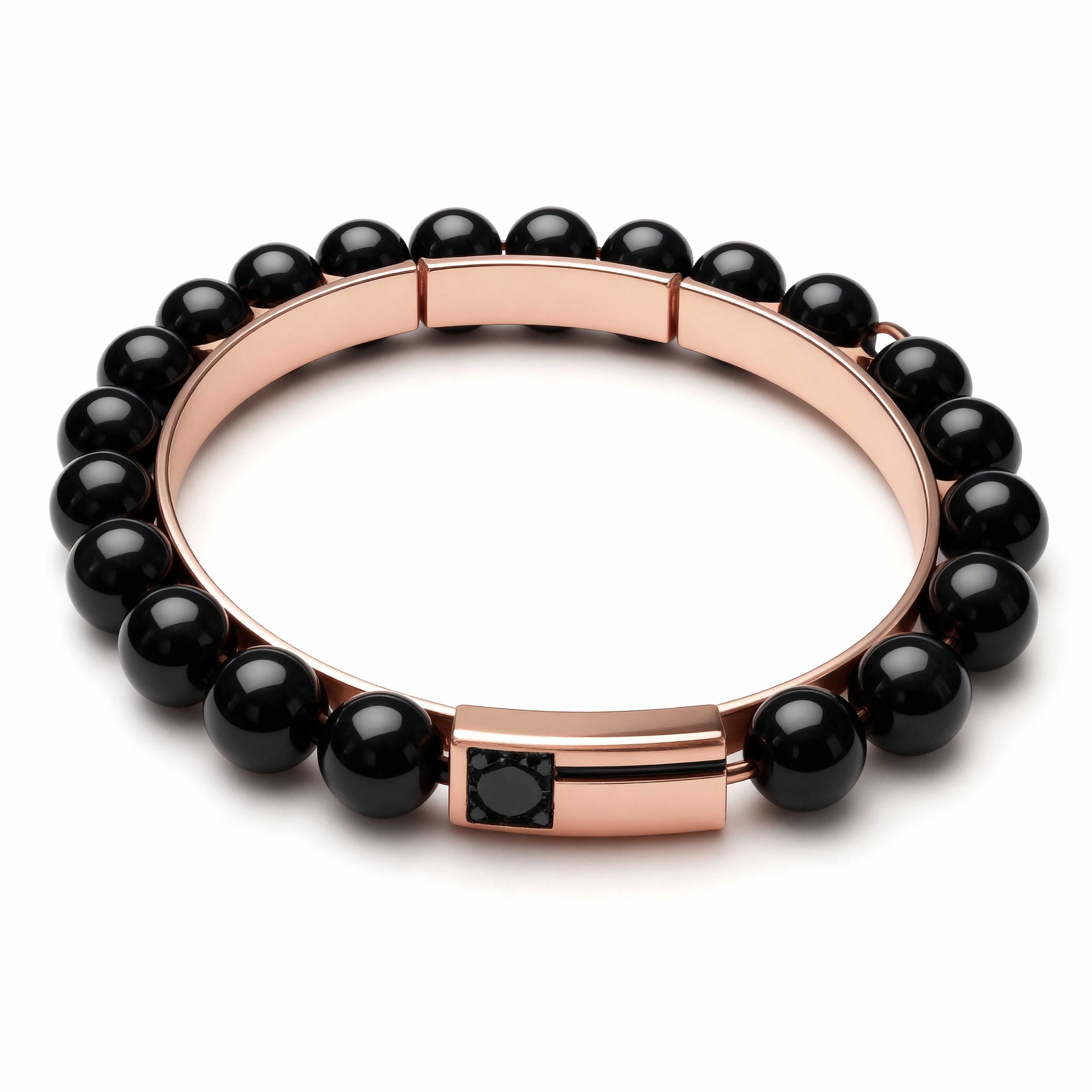 Crepuscolo Onice" – Bracciale Estellamare con perle in onice