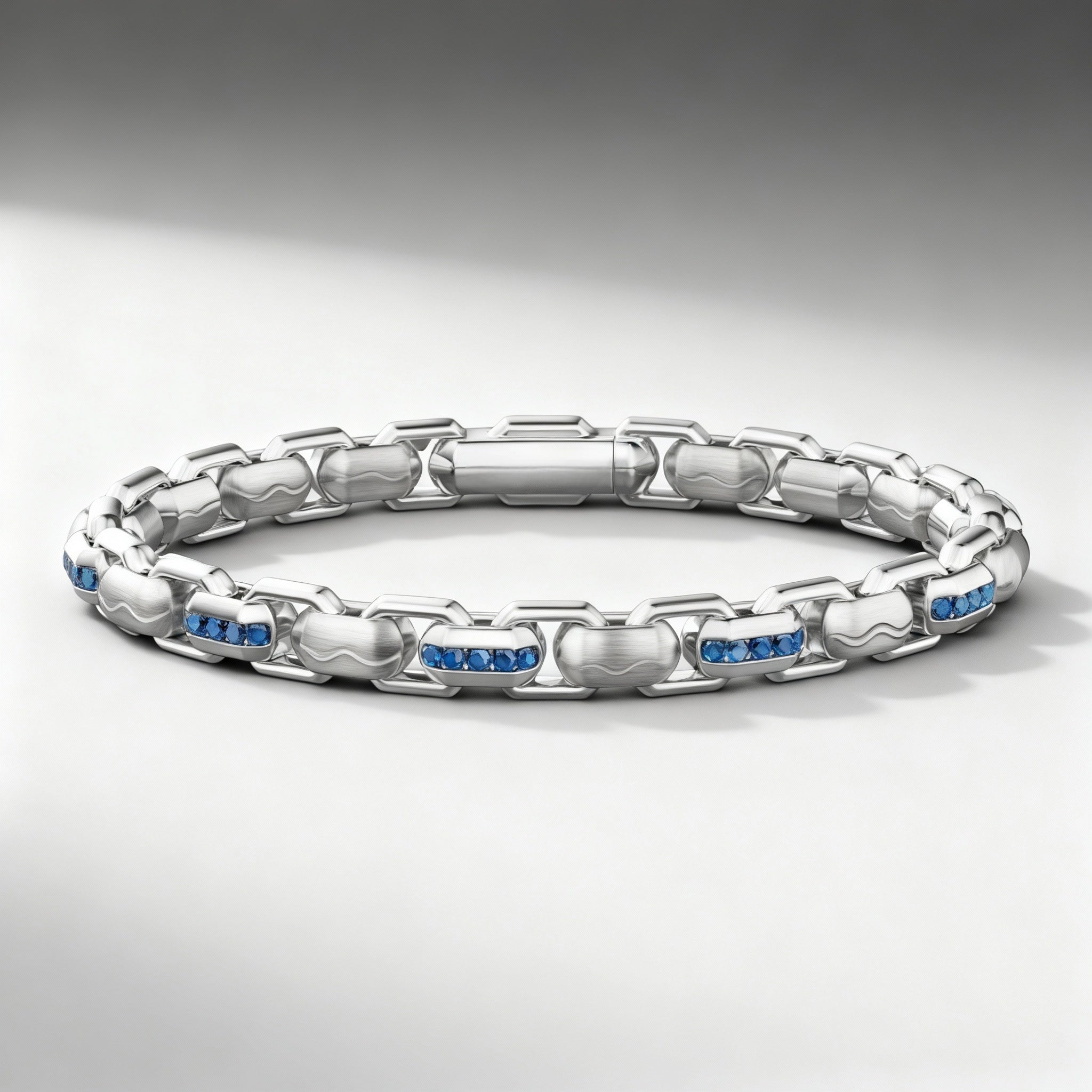 CATENA CELESTE – Bracciale “Blue Link”