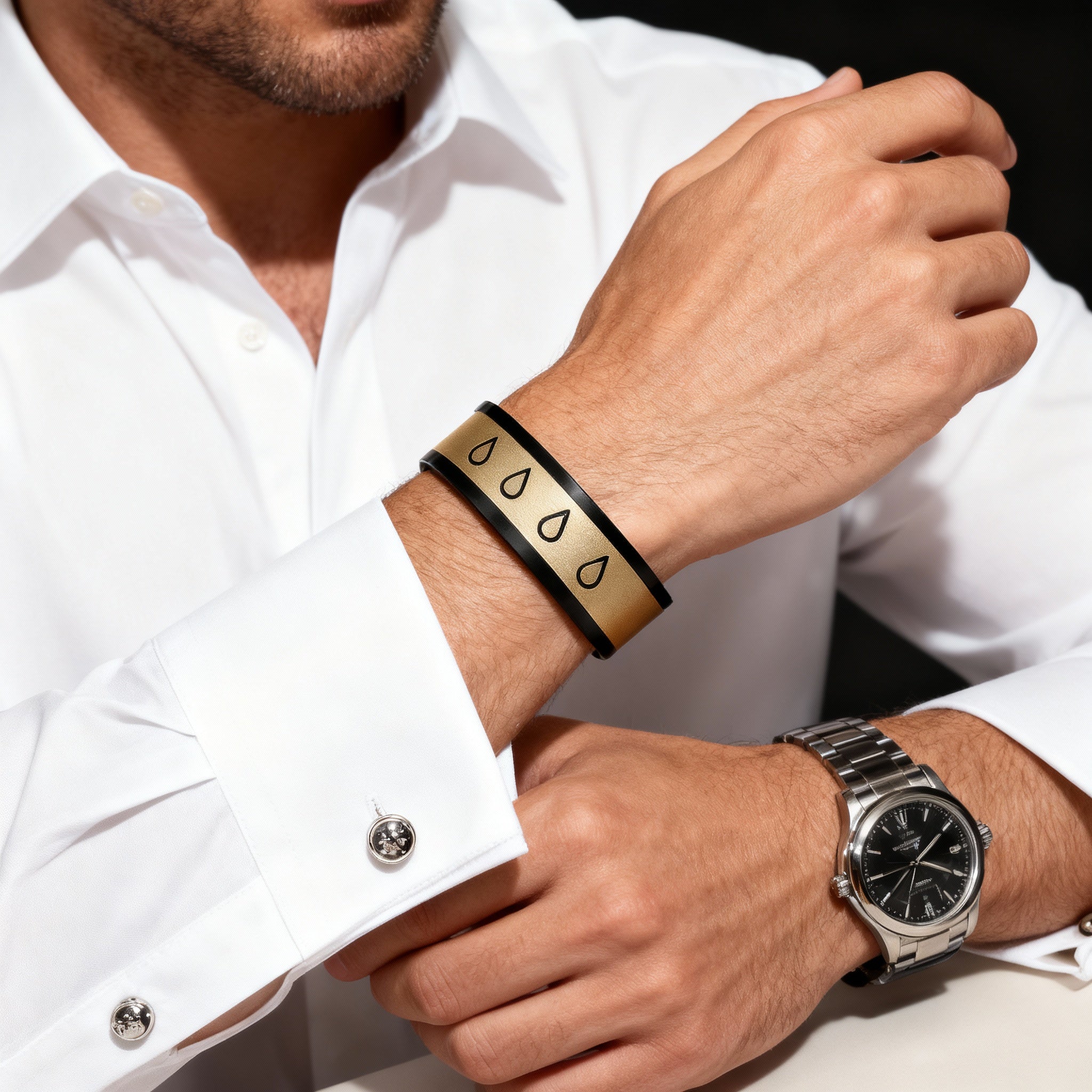 PIOGGIA DORATA – Bracciale “Rain of Gold”