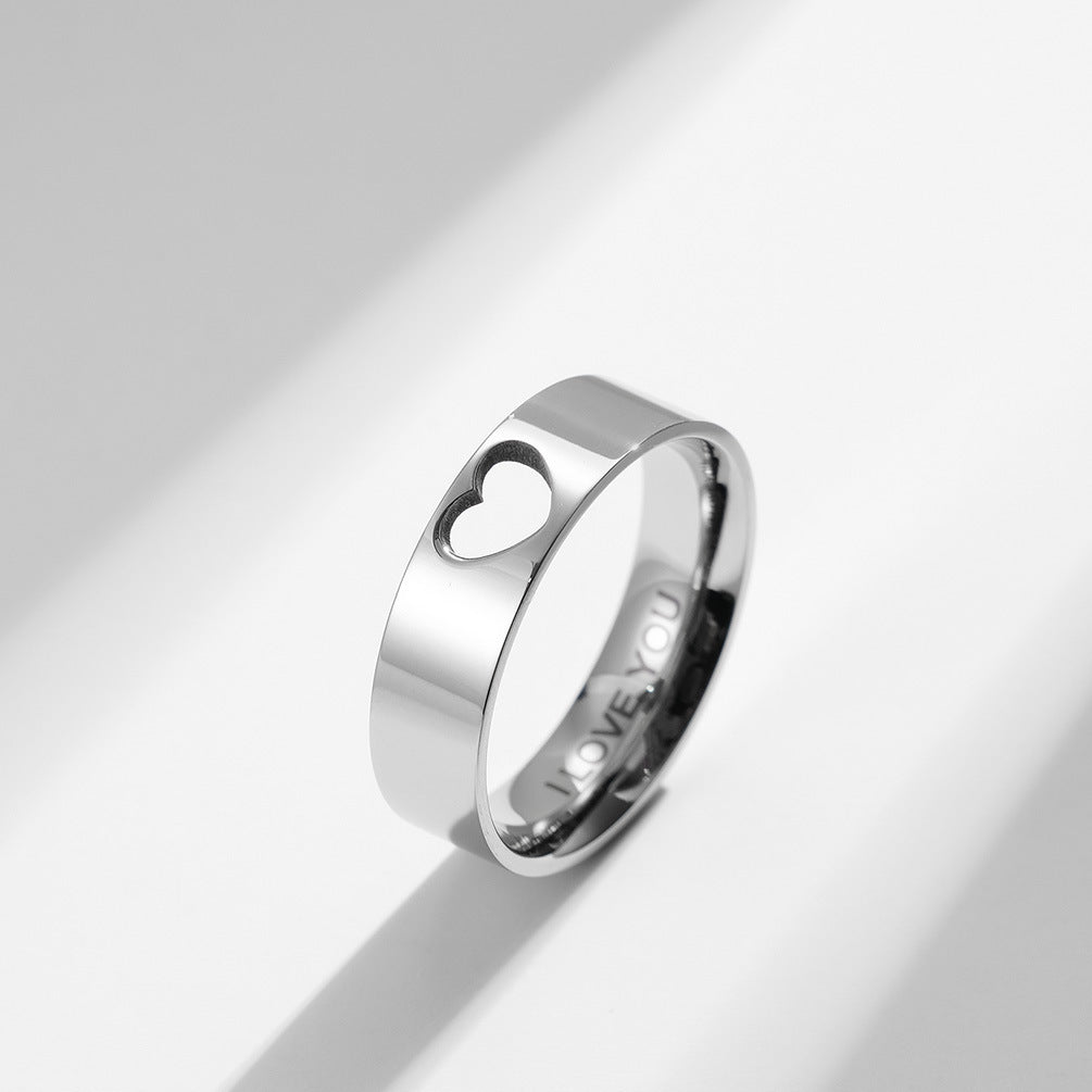 Anello di Coppia Cuore: Eleganza e Promessa in un Gioiello