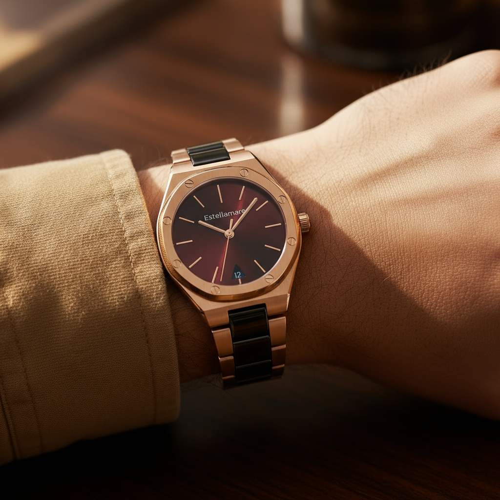 Estellamare Cognac – Lusso incisivo I 40 MM