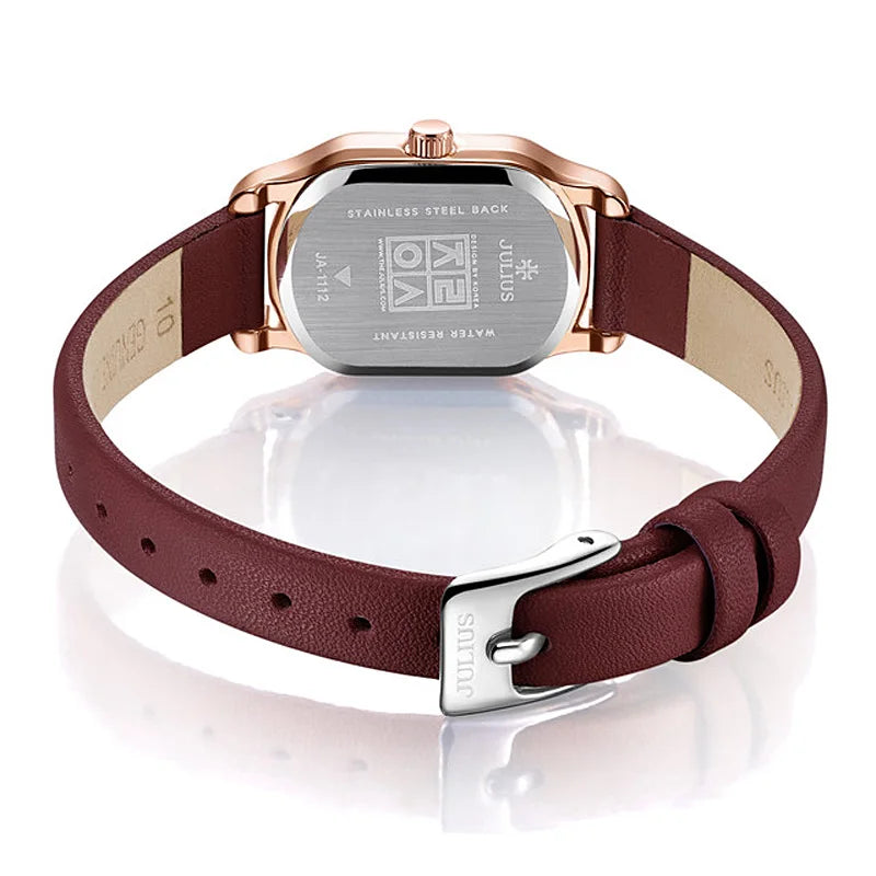 Orologio Elegante in Pelle per Donne