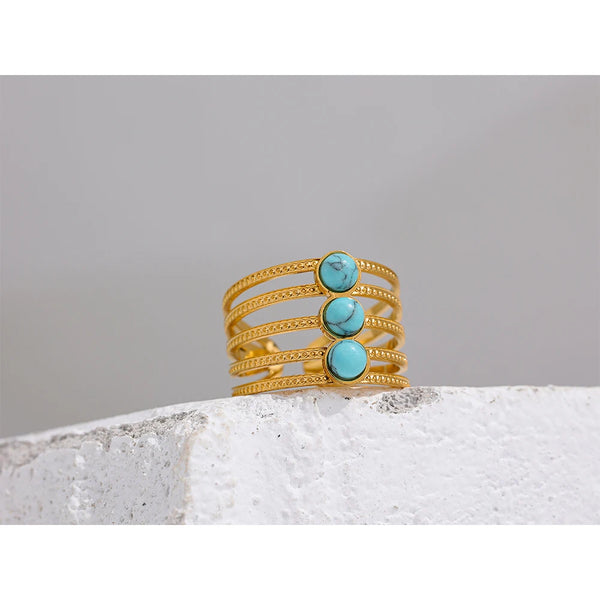 Anello Turquoise Estate Chic