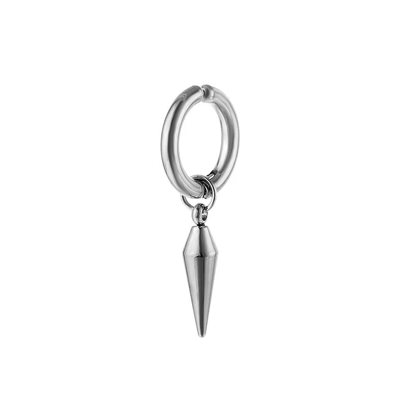 Orecchini Clip Punk Senza Fori