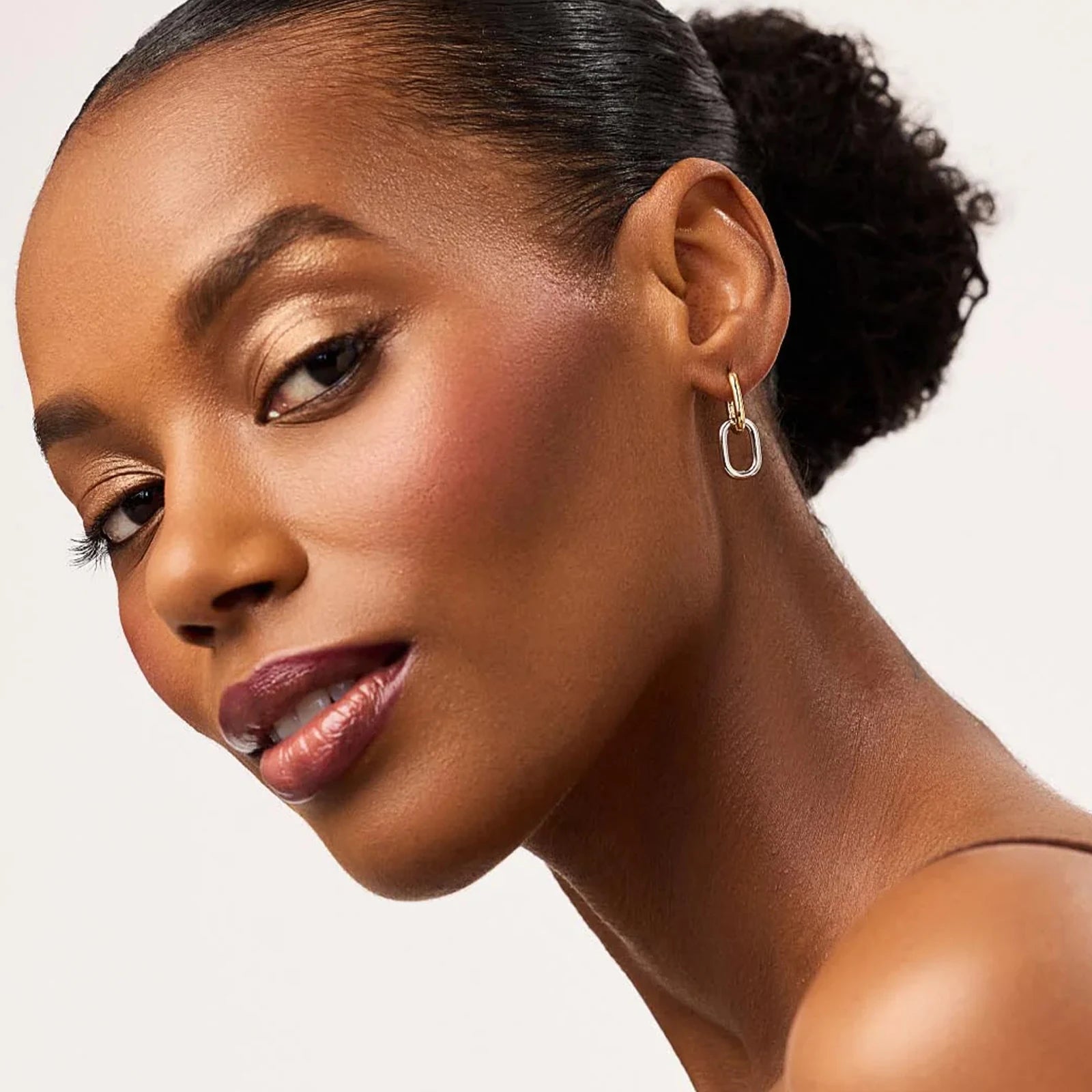 Orecchini Cerchio d'Argento Eleganti