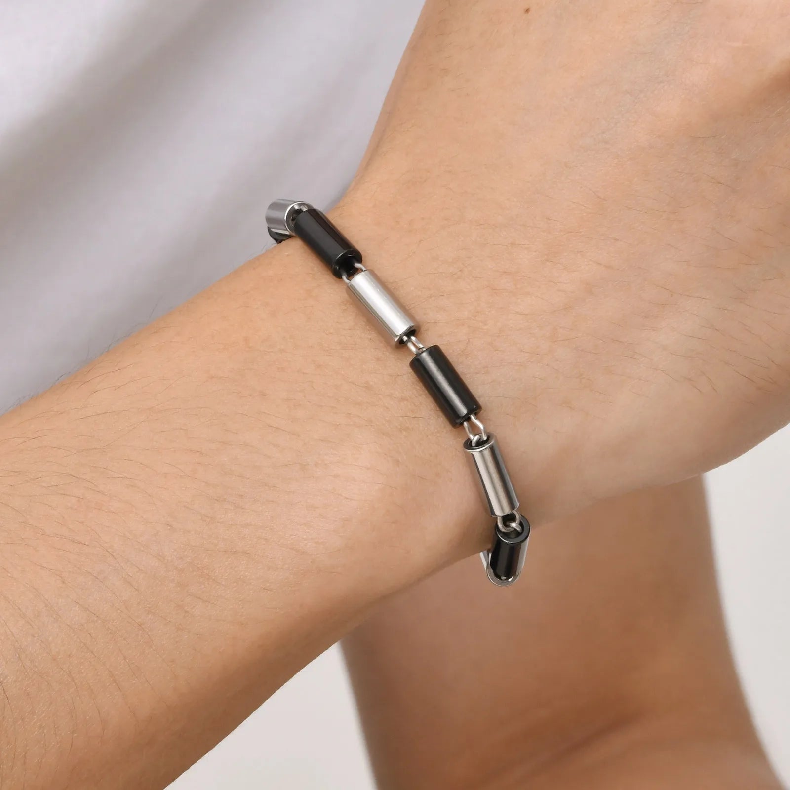 Bracciale Geometrico Maschile Chic