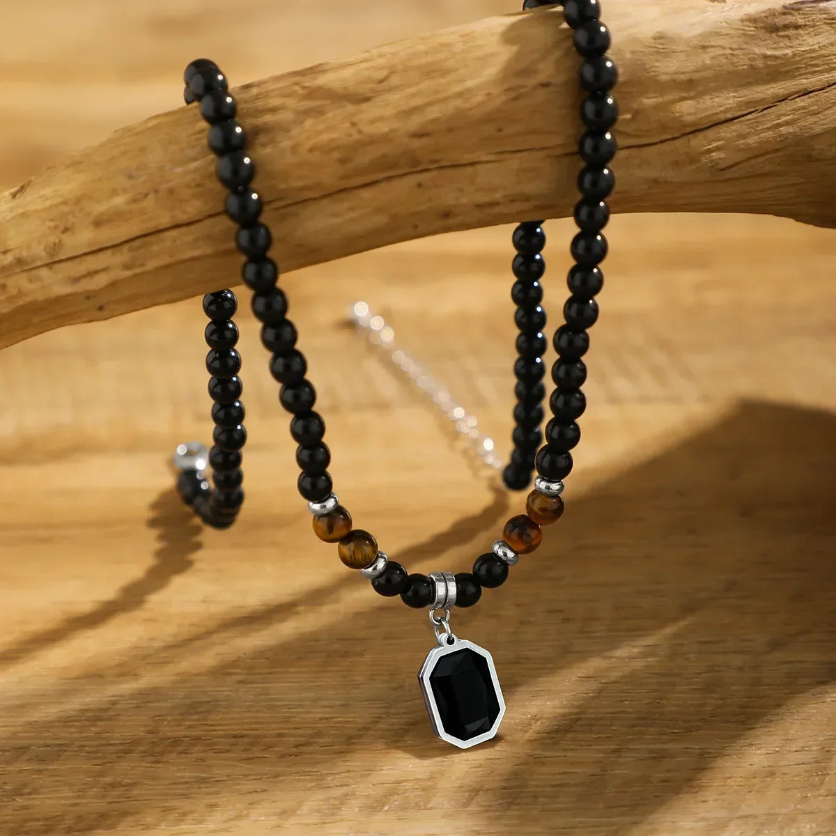 Collana Uomo Charme Nero
