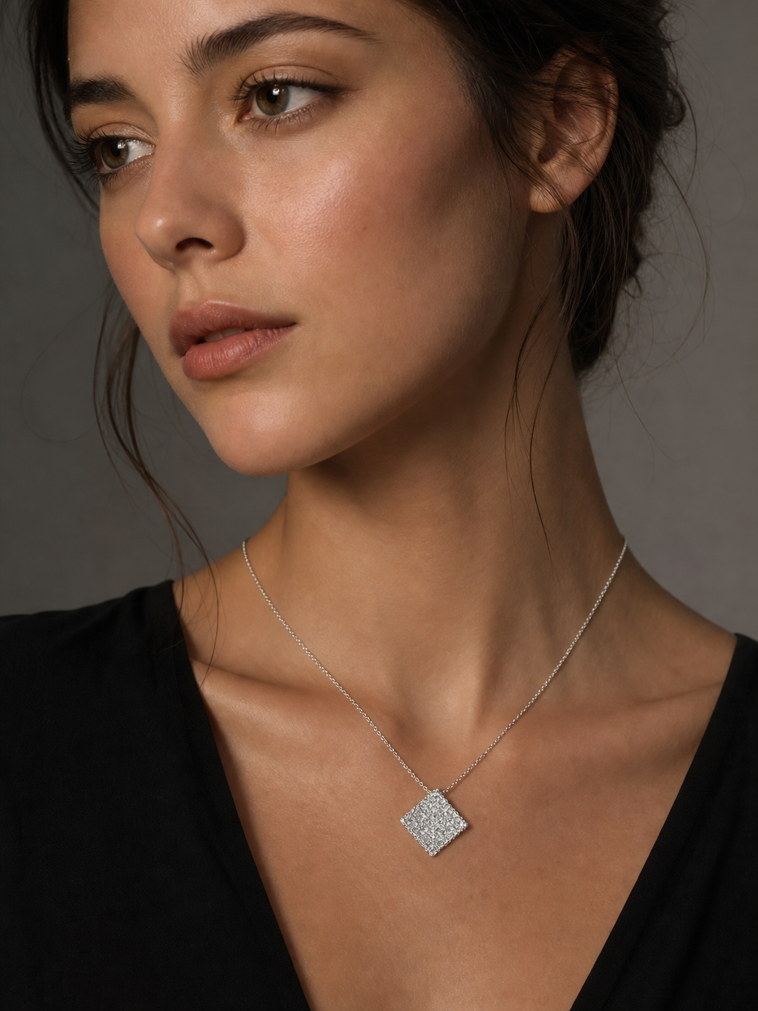 Collana in Argento 925 con Zirconi Luminosi
