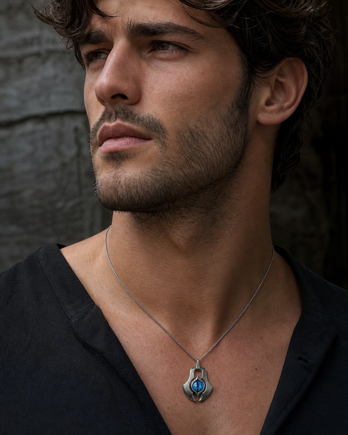Collana Irregular Simple Clavicle Chain